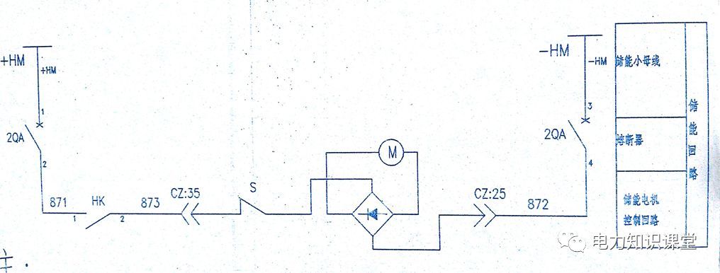 高電壓開關柜二次圖形閱讀說明