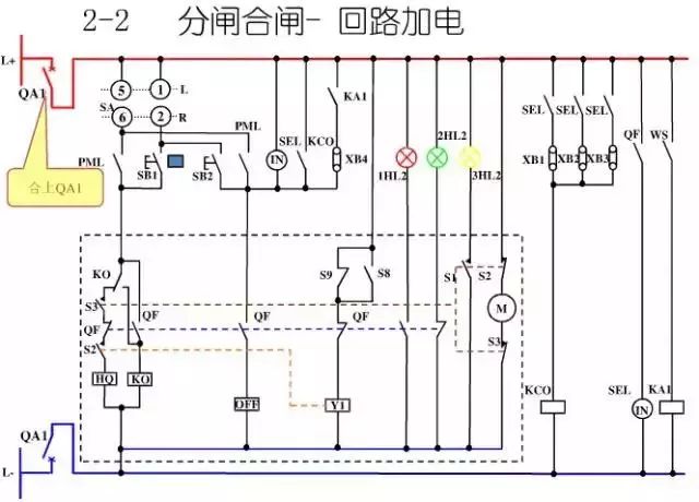 圖10KV開關(guān)柜控制保護動作原理