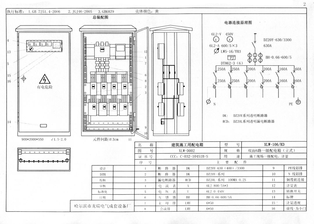 施工現(xiàn)場臨時用電配電箱(機柜)標準化配置圖集！