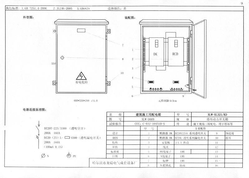 機電的！施工現場臨時用電配電箱(機柜)標準化配置圖集，只有這一個！